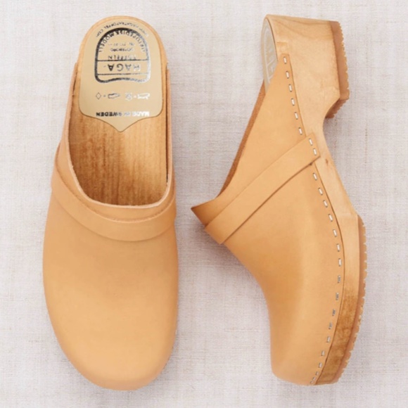 Misha And Puff Shoes - Misha & Puff Haga Tratoffel Clogs veg tan 38 7.5/8